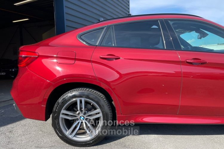 BMW X6 xdrive 30d 258ch f16 m sport to attelage charge accrue - <small></small> 41.990 € <small>TTC</small> - #5