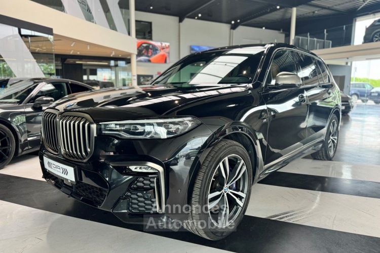 BMW X7 M50d M PACK - LEDER NAVI PANODAK SKY LOUNGE HARMANN KARDON KEYLESS - <small></small> 71.995 € <small>TTC</small> - #1