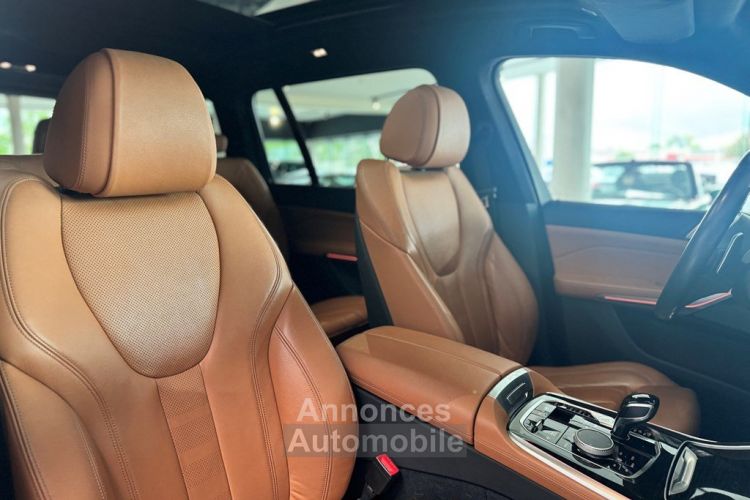 BMW X7 M50d M PACK - LEDER NAVI PANODAK SKY LOUNGE HARMANN KARDON KEYLESS - <small></small> 71.995 € <small>TTC</small> - #7