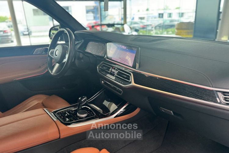 BMW X7 M50d M PACK - LEDER NAVI PANODAK SKY LOUNGE HARMANN KARDON KEYLESS - <small></small> 71.995 € <small>TTC</small> - #10