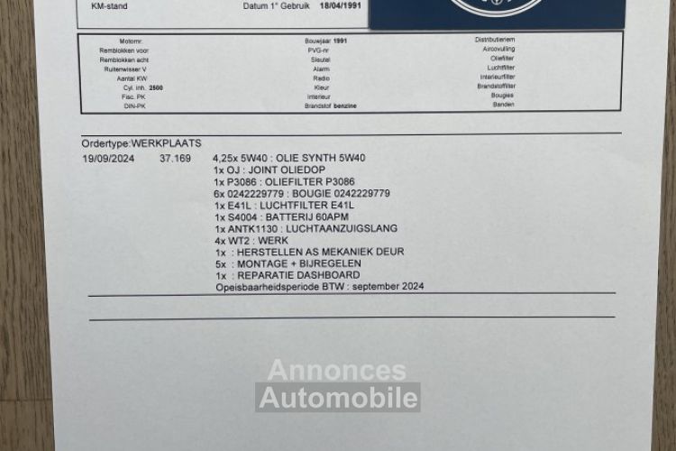 BMW Z1 - <small></small> 56.900 € <small>TTC</small> - #91