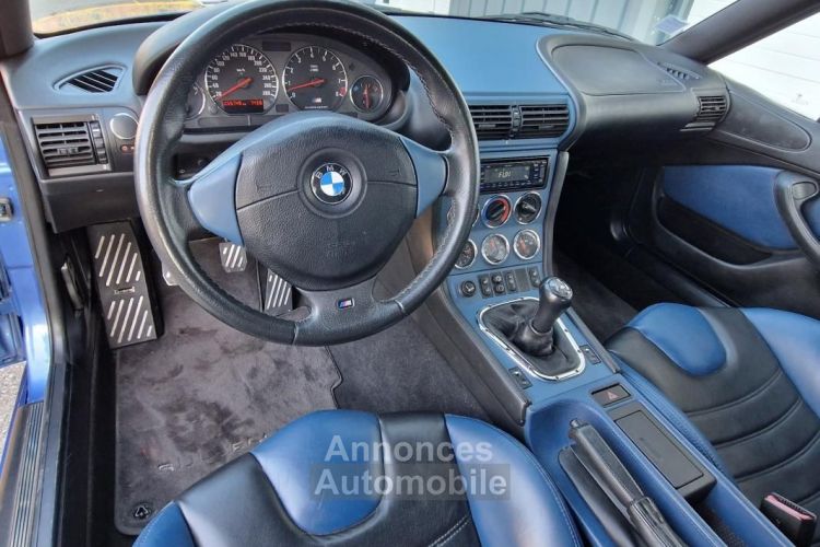 BMW Z3 COUPE M 321 ch sieges électique et chauffant clim véhicule expertisé par un cabinet inde... - <small></small> 61.990 € <small>TTC</small> - #13