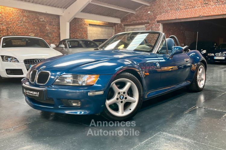 BMW Z3 Roadster 1.9L 118ch Sièges Chauffants Bleu Topaze Carnet d’entretien complet État exceptionnel - <small></small> 13.980 € <small>TTC</small> - #1