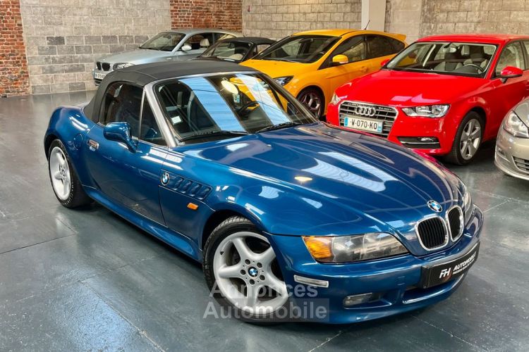 BMW Z3 Roadster 1.9L 118ch Sièges Chauffants Bleu Topaze Carnet d’entretien complet État exceptionnel - <small></small> 13.980 € <small>TTC</small> - #3