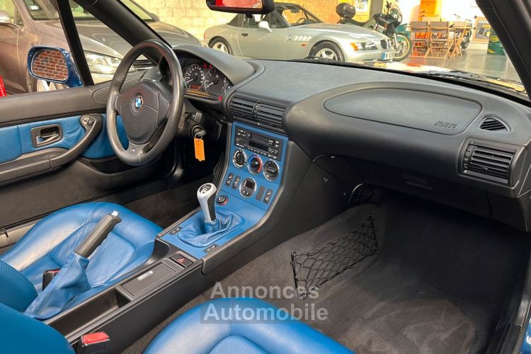 BMW Z3 Roadster 1.9L 118ch Sièges Chauffants Bleu Topaze Carnet d’entretien complet État exceptionnel - <small></small> 13.980 € <small>TTC</small> - #9