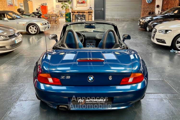 BMW Z3 Roadster 1.9L 118ch Sièges Chauffants Bleu Topaze Carnet d’entretien complet État exceptionnel - <small></small> 13.980 € <small>TTC</small> - #10