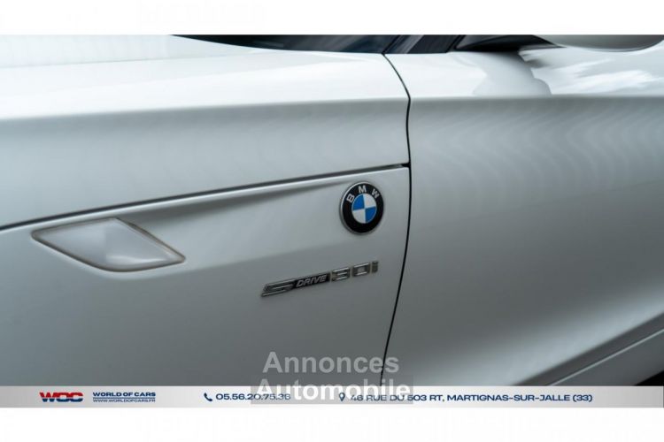 BMW Z4 sDrive 30i 3.0 258 ROADSTER E89 - 2 propriétaires - entretien complet - <small></small> 24.990 € <small>TTC</small> - #57