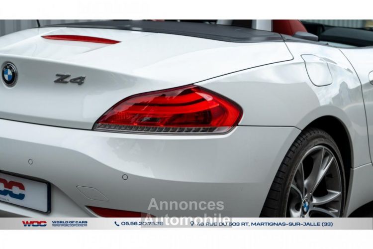 BMW Z4 sDrive 30i 3.0 258 ROADSTER E89 - 2 propriétaires - entretien complet - <small></small> 24.990 € <small>TTC</small> - #58