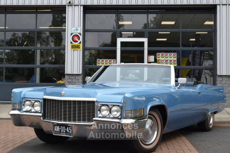 Cadillac Coupe DeVille 1970 Convertible 7.7L 375 PK !! UNIEK - <small></small> 49.500 € <small>TTC</small> - #10