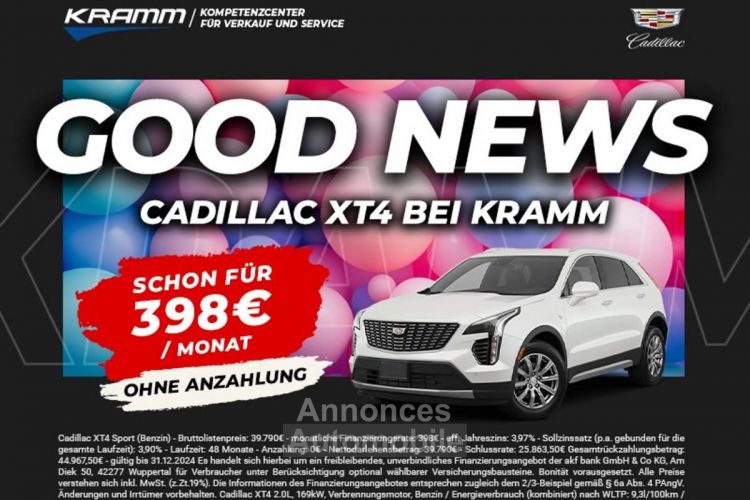 Cadillac XT4 2022 350T AWD Sport UltraView+BOSE+NAVI - <small></small> 36.500 € <small>TTC</small> - #2