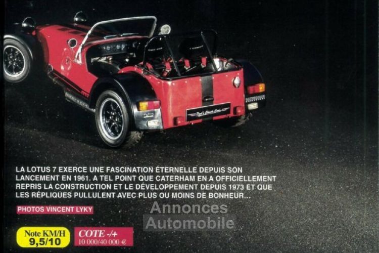 Caterham Super Seven Vegantune - <small></small> 29.900 € <small>TTC</small> - #77