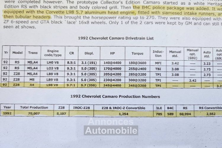 Chevrolet Camaro - <small></small> 40.000 € <small>TTC</small> - #21