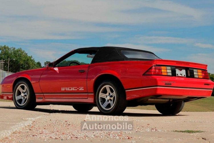 Chevrolet Camaro IROC-Z Convertible  - <small></small> 28.000 € <small>TTC</small> - #9