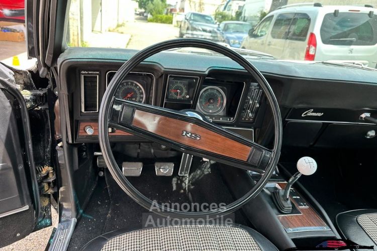 Chevrolet Camaro ss 1969 boite manuelle 396ci pack rs - <small></small> 85.000 € <small>TTC</small> - #14