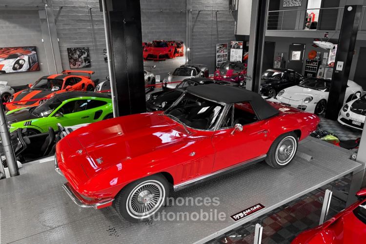 Chevrolet Corvette C2 Chevrolet Corvette C2 Cabriolet Sting Ray V8 327 CI - <small></small> 79.900 € <small>TTC</small> - #2