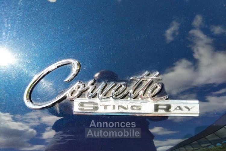 Chevrolet Corvette C2 SPLIT WINDOWS 340ch FULL MATCHING - <small></small> 189.900 € <small>TTC</small> - #29