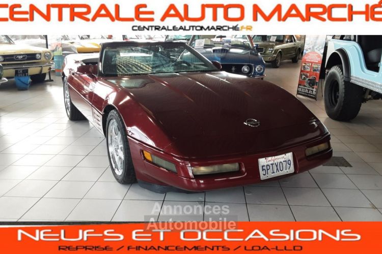 Chevrolet Corvette C4 CABRIOLET 350CI V8 1992 BVM6 - <small></small> 27.900 € <small>TTC</small> - #1