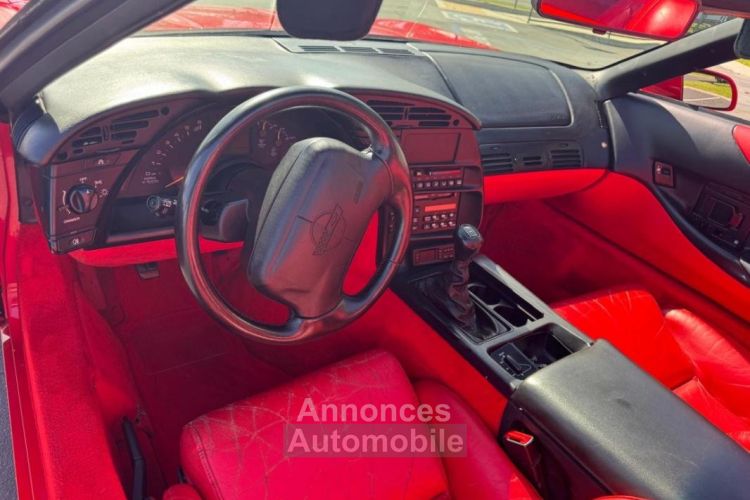 Chevrolet Corvette C4 TARGA 5.7L ROUGE - <small></small> 25.990 € <small>TTC</small> - #6