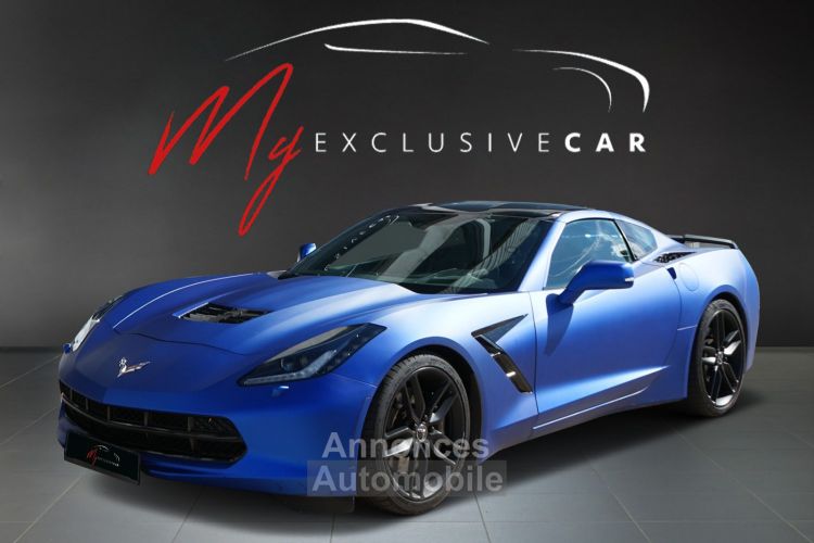 Chevrolet Corvette C7 CHEVROLET CORVETTE C7 TARGA 6.2 V8 STRINGRAY 2LT MT7 - Garantie 12 Mois - Révision faite le 05/2024 - Très Bon état - Equipé Flexufuel E85 - Toit Tar - <small></small> 74.990 € <small>TTC</small> - #1