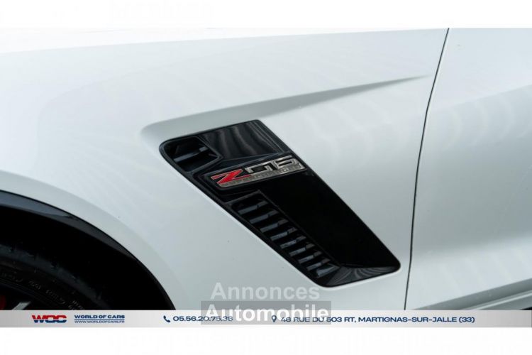 Chevrolet Corvette C7 Coupé 6.2 V8 Supercharged - 659 - BVA COUPE Z06 3LZ - <small></small> 91.659 € <small>TTC</small> - #64