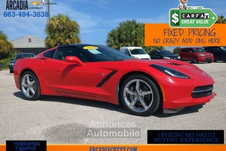 Chevrolet Corvette C7 stingray 3lt tout compris hors homologation 4500e - <small></small> 57.941 € <small>TTC</small> - #1