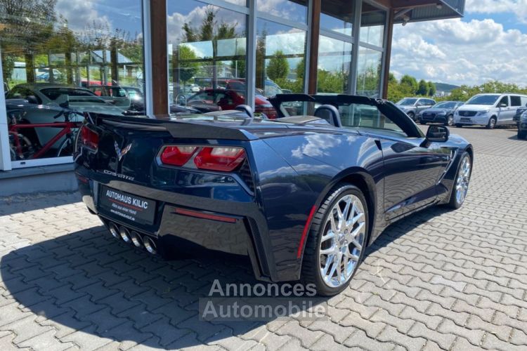 Chevrolet Corvette C7 V8 6.2  Stingray Cabriolet 466 BVA 1èreM Pack Performance BOSE Garantie 12 mois Prémium - <small></small> 74.990 € <small>TTC</small> - #3