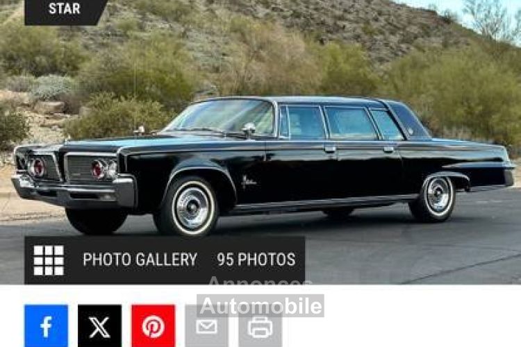 Chrysler Imperial limousine - <small></small> 127.700 € <small>TTC</small> - #24