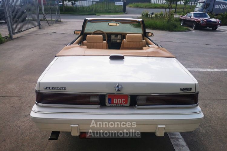 Chrysler Le Baron CABRIOLET - WOODY - TURBO - <small></small> 12.500 € <small>TTC</small> - #8