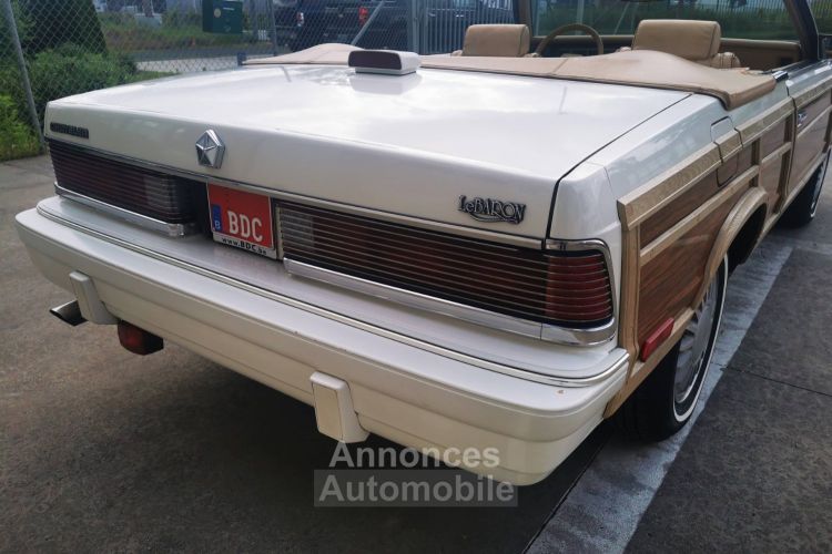 Chrysler Le Baron CABRIOLET - WOODY - TURBO - <small></small> 12.500 € <small>TTC</small> - #65