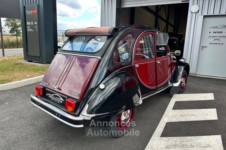 Citroen 2CV 2 CV Citroën Charleston 2CV6 29ch BVM4 Cabriolet 1988 4 places Très bel état général Dossier factures Kilométrage garanti Capote en parfait Tissu pied - <small></small> 17.990 € <small>TTC</small> - #3