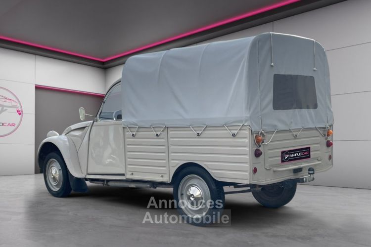 Citroen 2CV CAMIONETTE Pick-up baché Garantie 1 AN - <small></small> 13.490 € <small>TTC</small> - #6