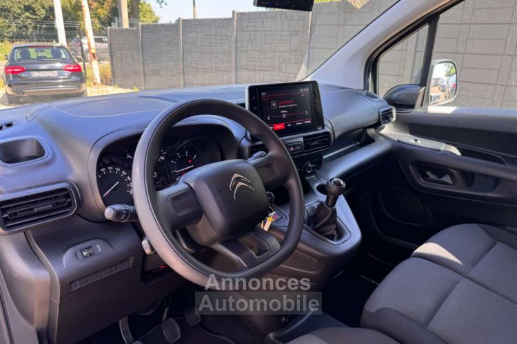 Citroen Berlingo 1.5 BlueHDi 3PLACES-CLIM-CAMERA-PDC-APPLE CARPLAY - <small></small> 12.800 € <small>TTC</small> - #13