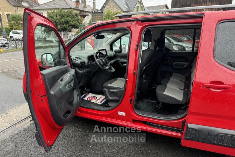 Citroen Berlingo 1.5 BlueHDi S&S - 130 COMBI XL Shine Gps + Camera AR - <small></small> 14.990 € <small>TTC</small> - #19