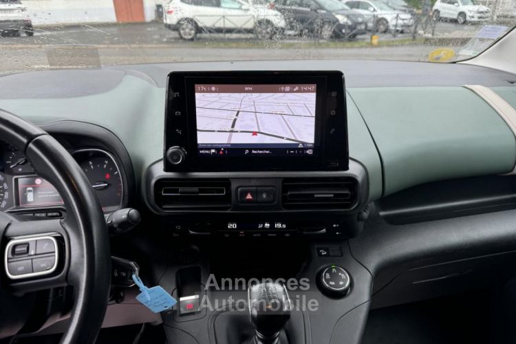 Citroen Berlingo 1.5 BlueHDi S&S - 130 COMBI XL Shine Gps + Camera AR - <small></small> 14.990 € <small>TTC</small> - #25