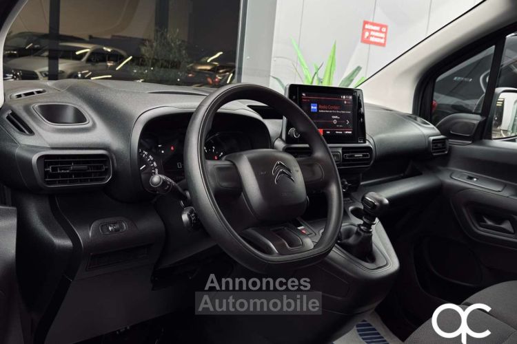 Citroen Berlingo 1.5D 3pl Tvac Gps Car Play Garantie - <small></small> 17.990 € <small>TTC</small> - #9