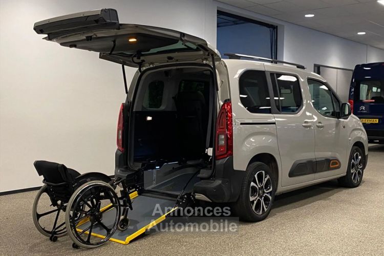 Citroen Berlingo 2020 L1 Rolstoelauto Automaat elektr inrijplaat - <small></small> 52.950 € <small>TTC</small> - #4