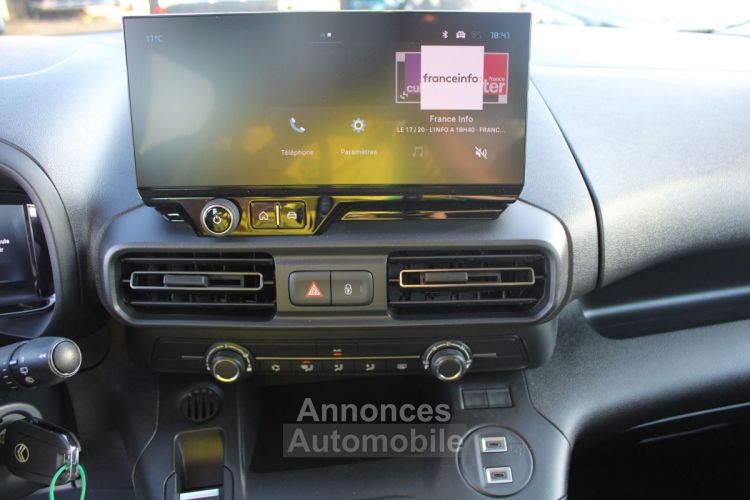 Citroen Berlingo 5 BLUE HDI 100 CV PLUS GPS CARPLAY CAMÉRA I-COKPIT FULL LED BLUETOOTH RÉGULATEUR - <small></small> 24.900 € <small>TTC</small> - #19