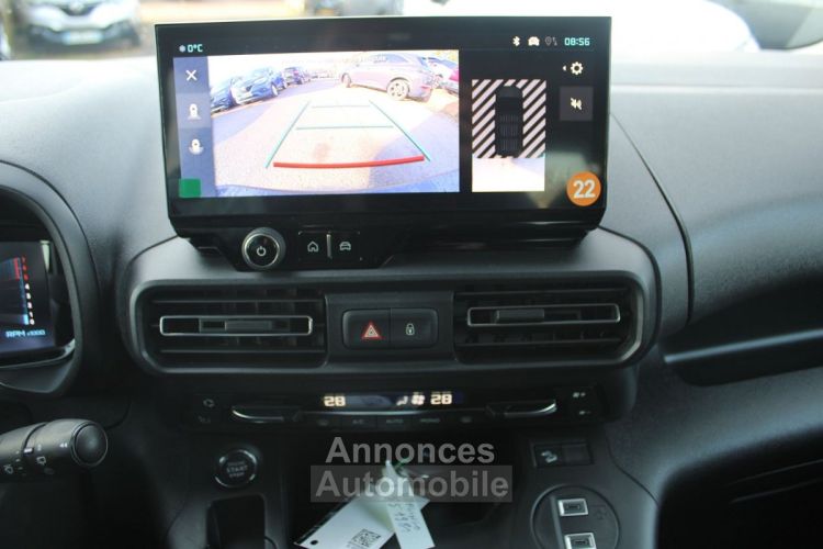 Citroen Berlingo 5 BLUE HDI 130 CV GPS 3D CAMÉRA FULL LED I-COKPIT AUDIO USB JA 16 BOITE AUTO EAT-8 - <small></small> 29.990 € <small>TTC</small> - #12