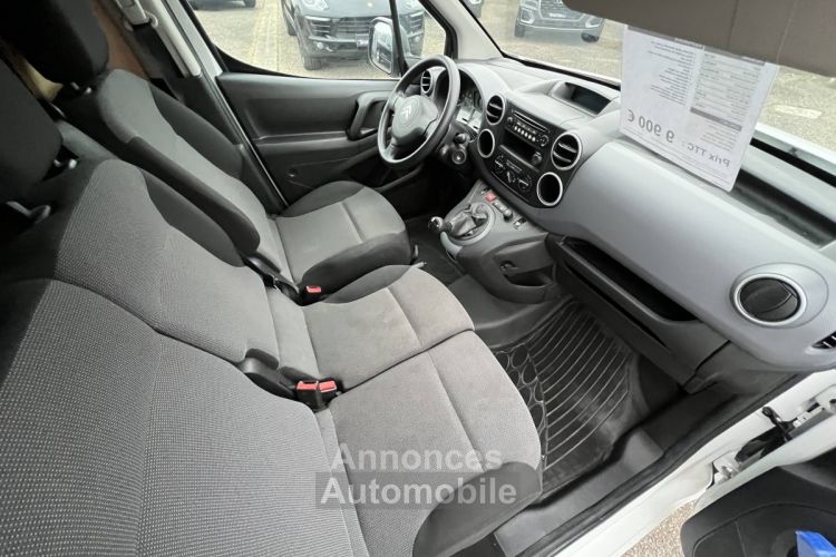 Citroen Berlingo Citroën 1.6 BlueHDi 100ch 1erMain 3Places Clim Régulateur Attelage - <small></small> 9.200 € <small>TTC</small> - #10