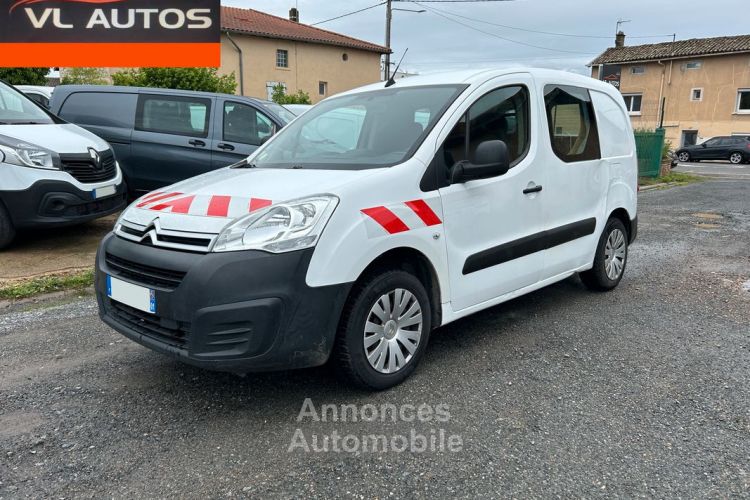 Citroen Berlingo Citroën 3 places 1.6 BlueHDI 100 cv Année 2017 - <small></small> 7.950 € <small>TTC</small> - #1