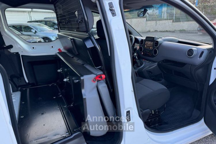 Citroen Berlingo Citroën 5 Places Cabine Rétractable 1.6 BlueHDI 100 Cv Phase II Galerie-GPS-Climatisation-CarPlay 73.000KM TVA RÉCUP - <small></small> 14.990 € <small>TTC</small> - #9