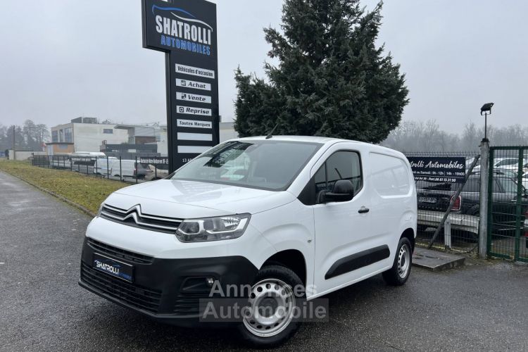 Citroen Berlingo Citroën III M BlueHDi 130ch 3Places 1erMain GPS Caméra CarPlay TVA20% 12,500€ H.T. - <small></small> 15.000 € <small>TTC</small> - #1