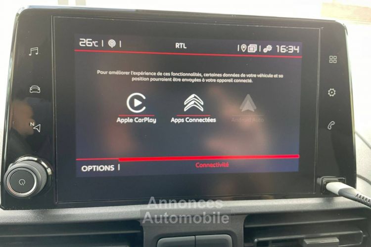 Citroen Berlingo Citroën III M BlueHDi 130ch driver EAT8 - <small></small> 12.960 € <small>TTC</small> - #37