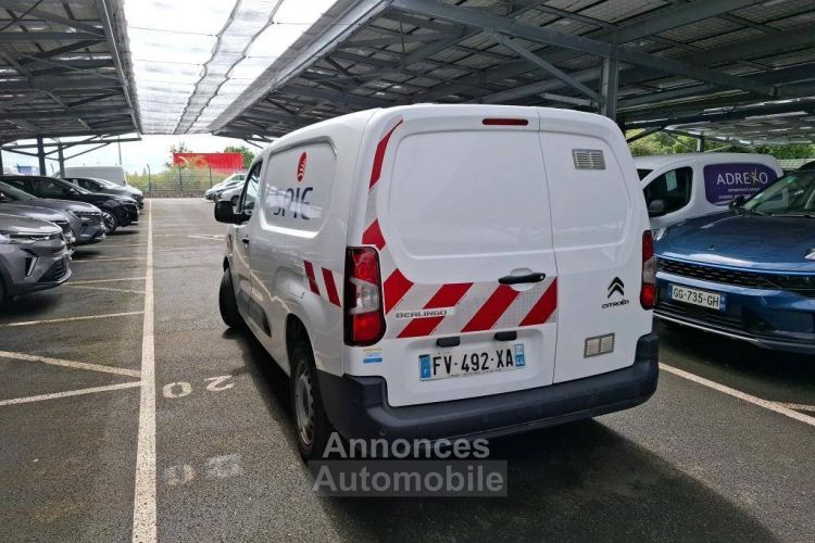 Citroen Berlingo Citroën Van XL 950kg BlueHDi 100 S&S Club - <small></small> 10.980 € <small>TTC</small> - #4