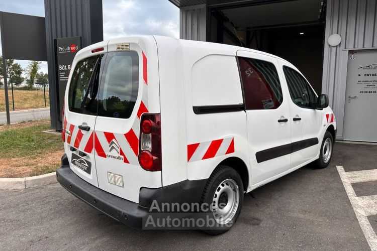 Citroen Berlingo Citroën XL 1.6 BlueHDi 100ch Confort Cabine Approfondie 5 Places TVA RECUPERABLE 1ère main Climatisation Radar de recul Régulateur Antibrouillards AV  - <small></small> 11.990 € <small>TTC</small> - #3