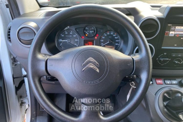 Citroen Berlingo FOURGON BlueHDi 100 Business GPS 3PL - <small></small> 14.450 € <small>TTC</small> - #13