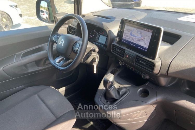 Citroen Berlingo FOURGON BlueHDi 100 DRIVER GPS Caméra Bois Radars - <small></small> 16.980 € <small>TTC</small> - #19