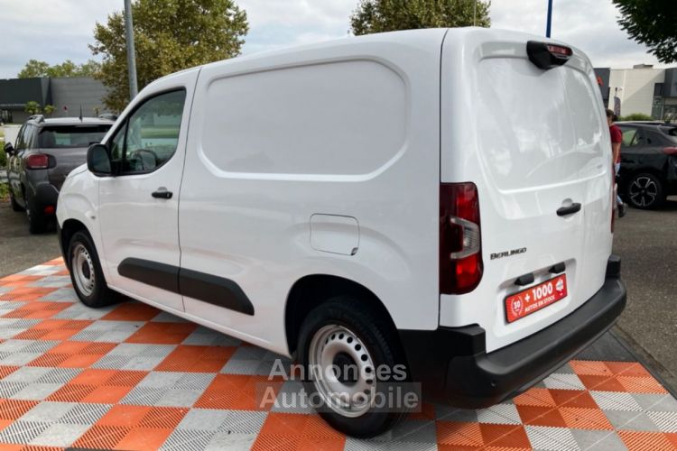 Citroen Berlingo FOURGON BlueHDi 100 DRIVER GPS Caméra Bois Radars 3PL - <small></small> 15.650 € <small>TTC</small> - #4