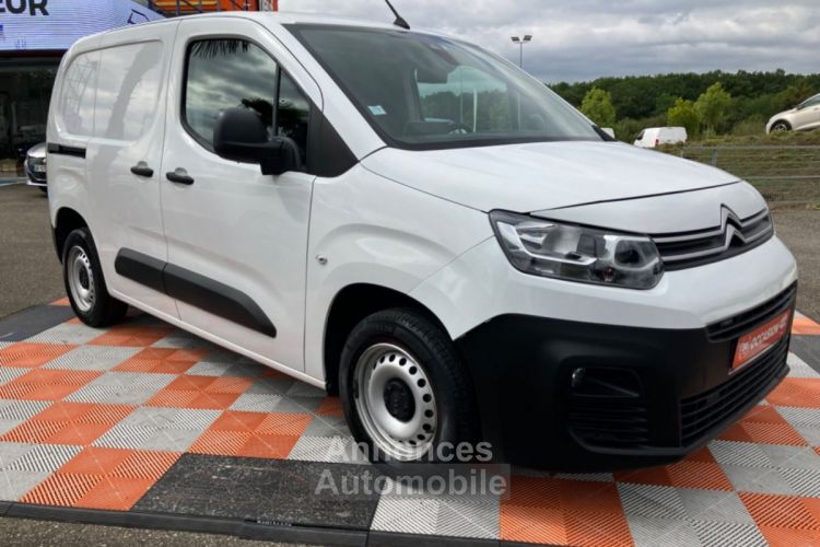 Citroen Berlingo FOURGON BlueHDi 100 DRIVER GPS Caméra Bois Radars 3PL - <small></small> 15.650 € <small>TTC</small> - #8