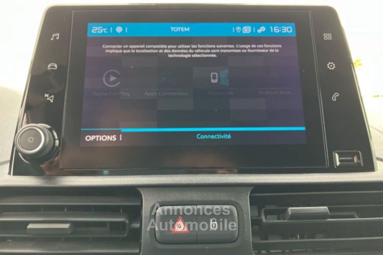 Citroen Berlingo FOURGON BlueHDi 100 DRIVER GPS Caméra Bois Radars 3PL - <small></small> 15.650 € <small>TTC</small> - #28